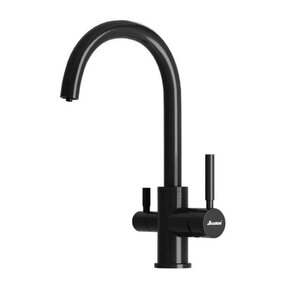 Изображение товара Смеситель Seaman Barcelone SSL-5385-DG, для кухонной мойки, с подключением фильтра питьевой воды, цвет темная оружейная сталь PVD