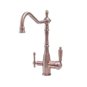 Изображение товара Смеситель для кухни Seaman Barcelone SSL-5387-AU с подключением фильтра PVD 255 мм