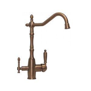 Изображение товара Смеситель для кухни Seaman Barcelone SSL-5387-CS с PVD покрытием и подключением фильтра воды