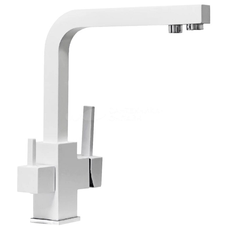 Изображение товара Смеситель Seaman Barcelone SSL-5391-SG для кухонной мойки с подключением фильтра питьевой воды