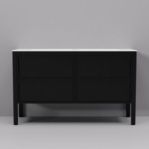 Изображение товара Тумба с раковиной ArtDecco Elisa AES14F78D200, 140 см, черный дуб