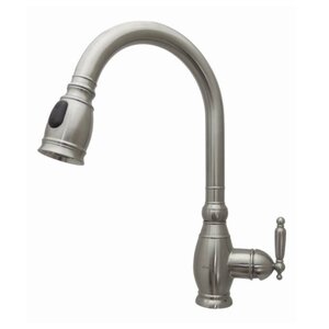 Изображение товара Смеситель Seaman Eco Koblenz SSN-2168P-SS, для кухонной мойки, цвет нержавеющая сталь сатин