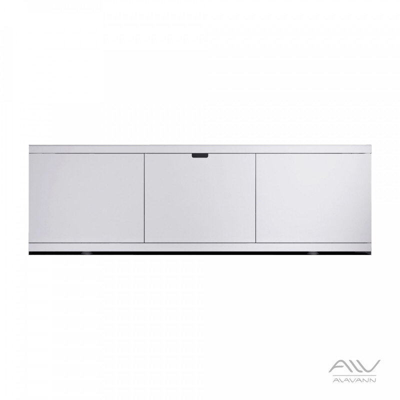 Изображение товара Экран для ванны Alavann Rita Plus ALV1027001, 150 см, МДФ, раздвижной, белый