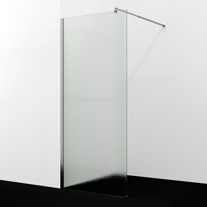 Изображение товара Душевая стенка WasserKraft Rur 30W39BN-TXG, 90 см, свободный вход, стекло текстурное, профиль никель