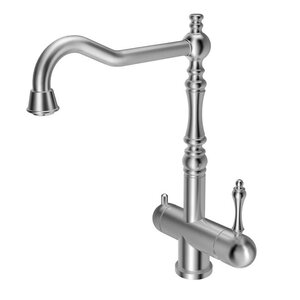 Изображение товара Смеситель для кухни с подключением к фильтру Seaman Eco Venice SSN-1017-SS нержавеющая сталь