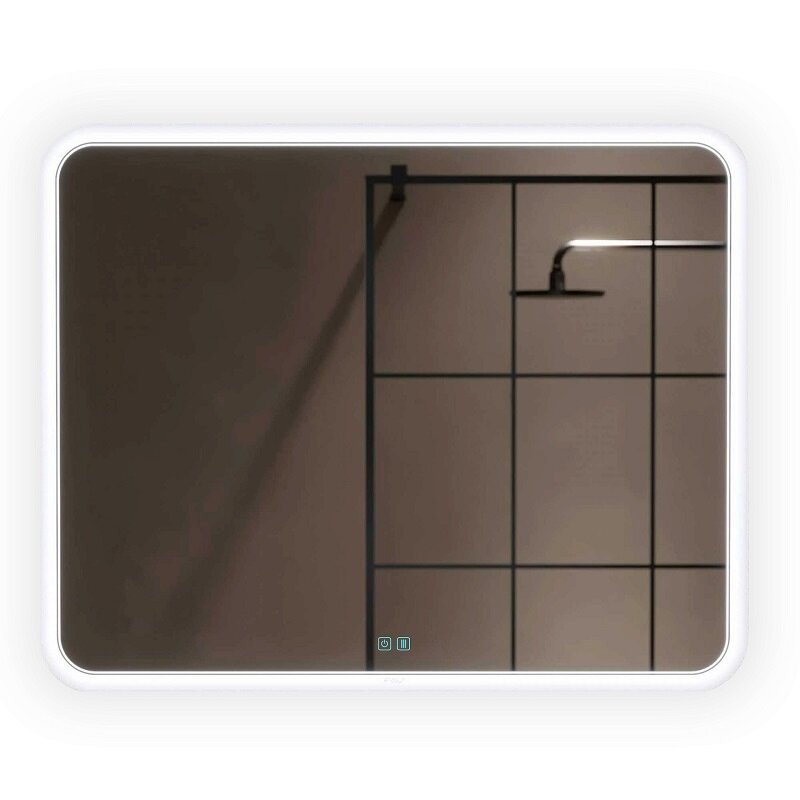 Изображение товара Зеркало Alavann Anna ALV0014019, 100 см, LED подсветка, антизапотевание, белый