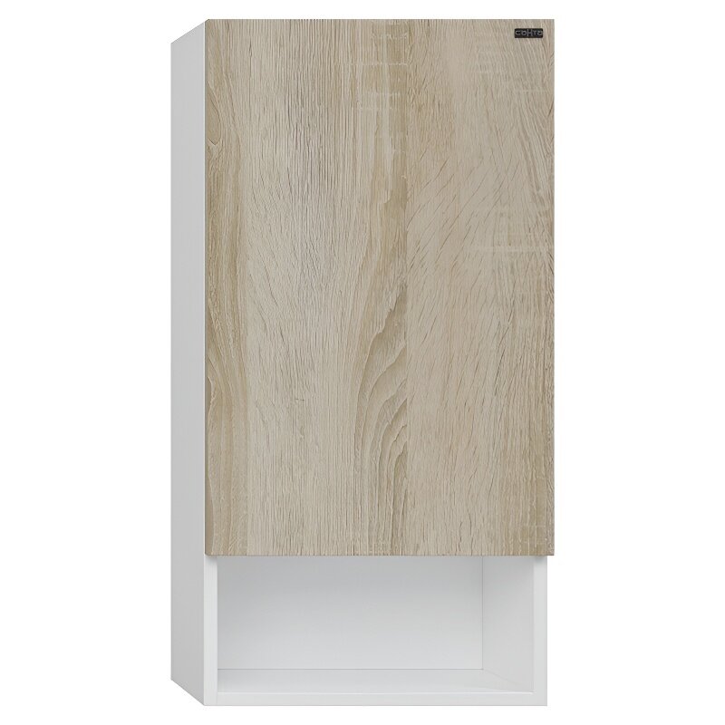 Изображение товара Подвесной шкаф для ванной Санта Мира 700469 40 см бежевый янтарный