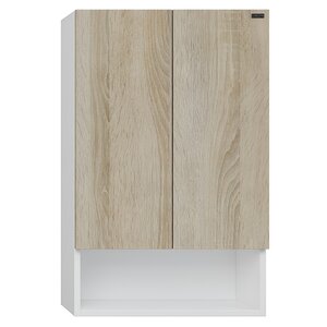 Изображение товара Шкаф подвесной СаНта Мира 700470, 50 см, цвет белый/янтарный