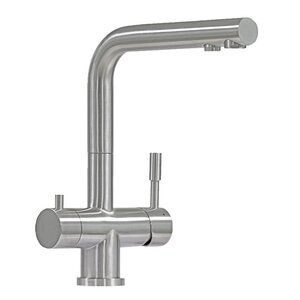 Изображение товара Смеситель Seaman Eco Venice SSN-1068-SS, для кухонной мойки, с подключением к фильтру, цвет нержавеющая сталь
