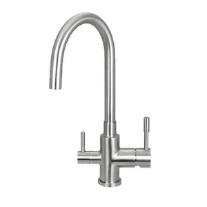 Изображение товара Смеситель Seaman Eco Venice SSN-1339-SS, для кухонной мойки, с подключением к фильтру, цвет нержавеющая сталь