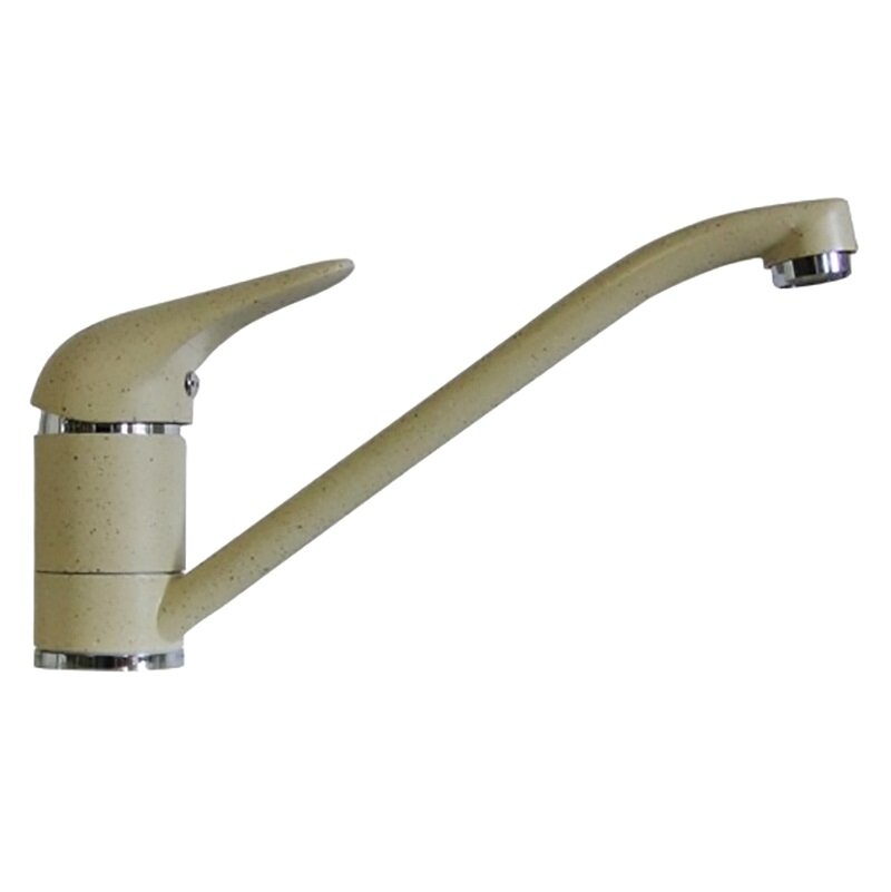 Изображение товара Смеситель для кухонной мойки Seaman Marble SSC-201-Бежевый 22 см поворотный