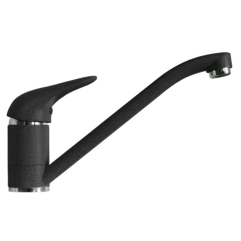 Изображение товара Смеситель кухонный Seaman Marble SSC-201 Черный однорычажный