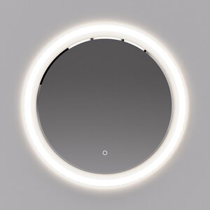 Изображение товара Зеркало ArtDecco Golden Mirage AGMD0060M, 60 см, с подсветкой, сенсорное, антизапотевание