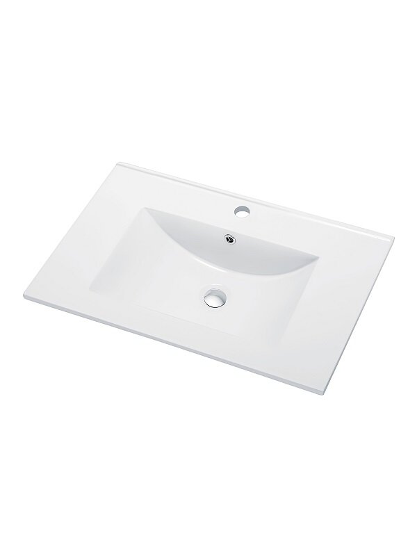 Изображение товара Раковина Agger ASF11800 81 см, белая из фарфора, встроенная