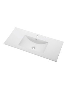 Изображение товара Раковина Agger ASF111000, 101 см, фарфор, белая