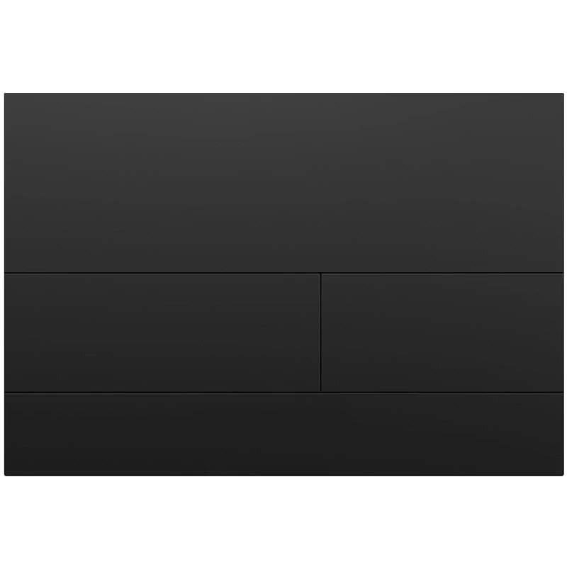 Изображение товара Клавиша смыва Boheme 670-B механическая черная брашированная для унитаза