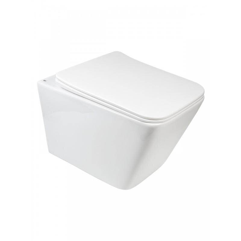 Изображение товара Agger AT10150: подвесной безободковый унитаз с Торнадо и Soft-close