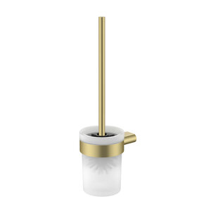Изображение товара Ершик для унитаза Iddis Petite PETG0SGi47 золото матовое настенный монтаж