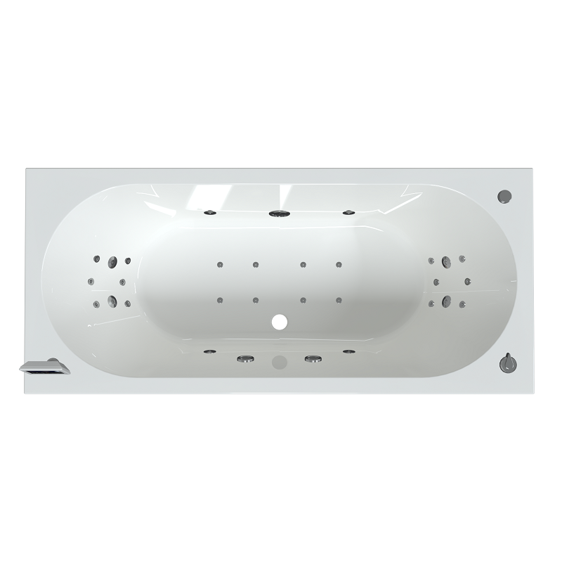 Изображение товара Гидромассажная ванна Радомир Вальс 200x100 прямоугольная