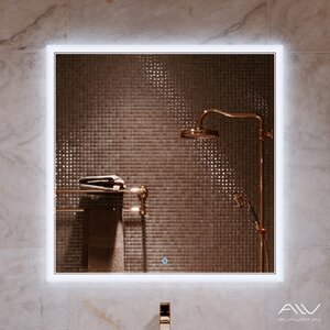 Изображение товара Зеркало Alavann Emma ALV0065001 с LED подсветкой, 80 см, белое