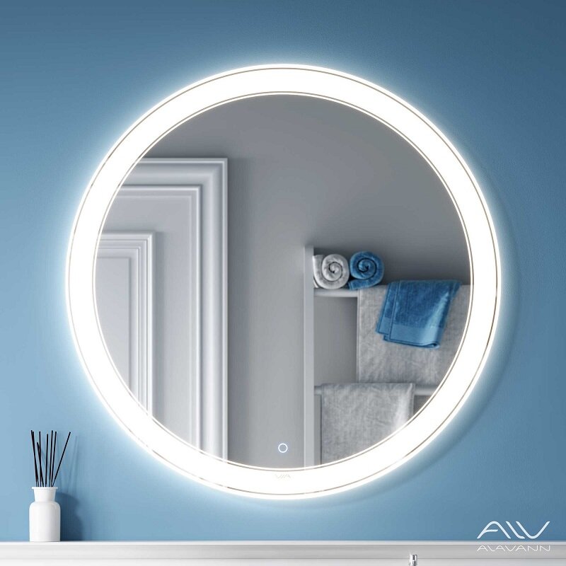 Изображение товара Зеркало с подсветкой Alavann Solis ALV0117009 80 см LED светодиодное белое