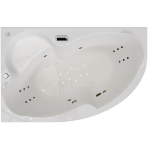 Изображение товара Акриловая гидромассажная ванна Радомир Ирма 149x96.5 см угловая с системой Люкс