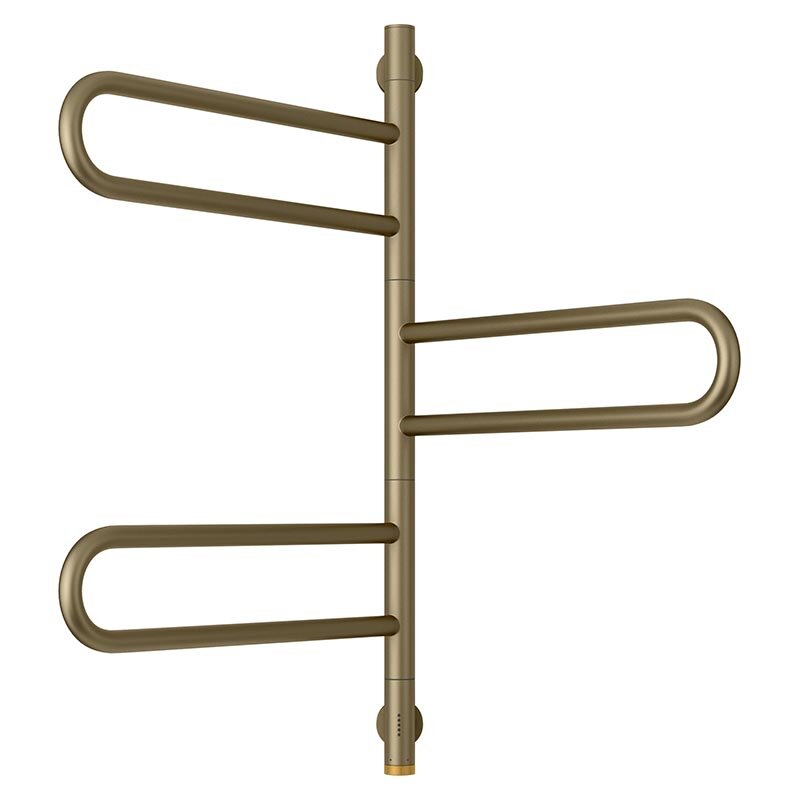 Изображение товара Электрический поворотный полотенцесушитель Сунержа Парео 4.0 80 см золотой шёлк