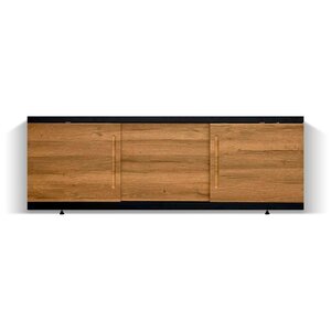 Изображение товара Экран для ванны Alavann Alt Black ALV1202002, 160 см, МДФ, раздвижной, дуб (МДЧ-0407-1600-00)