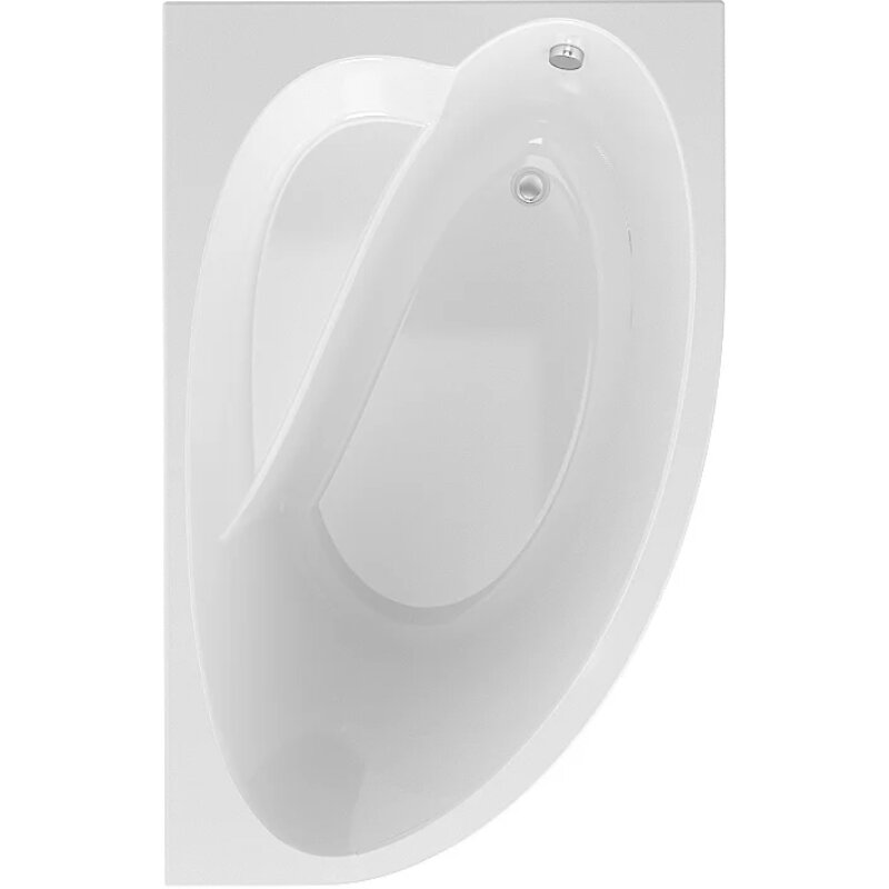 Изображение товара Акриловая ванна Timo IVA1595L-KTIVA15-SPV1505-T-CM-T-BM-T-CT/IVA1595R-KTIVA15-SPV1505-T-CM-T-BM-T-CT, 150 х 95 см, левая/правая, с гидромассажем и хромотерапией, цвет белый