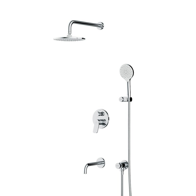 Изображение товара Душевая система Am.Pm X-Joy FB85A3RH30, на 3 потребителя, цвет хром