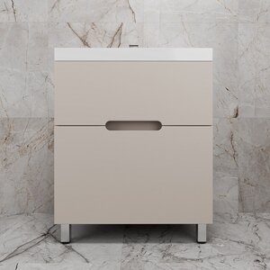 Изображение товара Тумба под раковину Style Line Матис ЛС-00002434, 70 см, напольная, кремовая