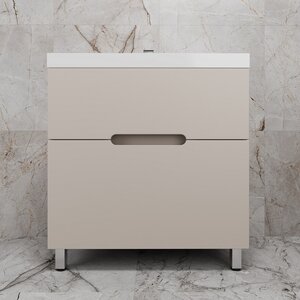 Изображение товара Тумба под раковину Style Line Матис ЛС-00002437, 80 см, напольная, кремовая