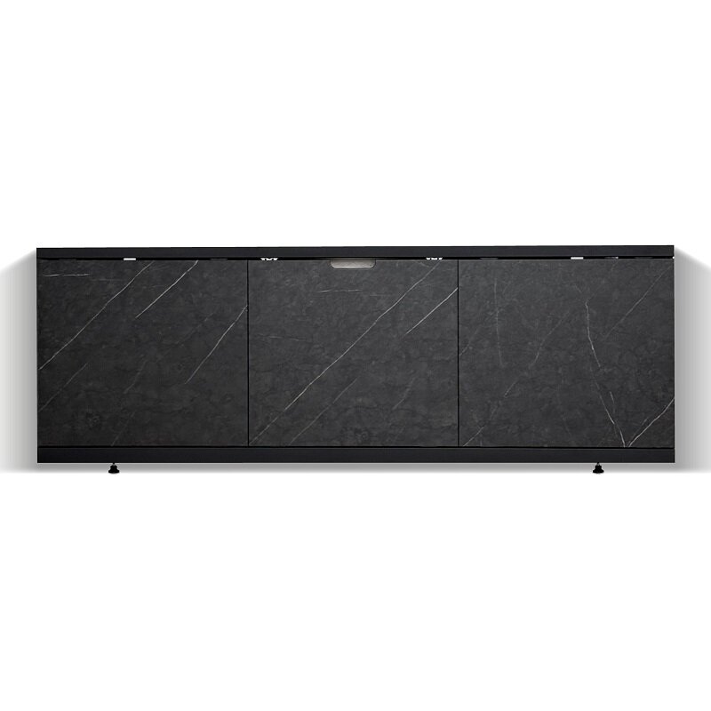 Изображение товара Экран для ванны Alavann Rita Black ALV1199004, 170 см, МДФ, черный мрамор