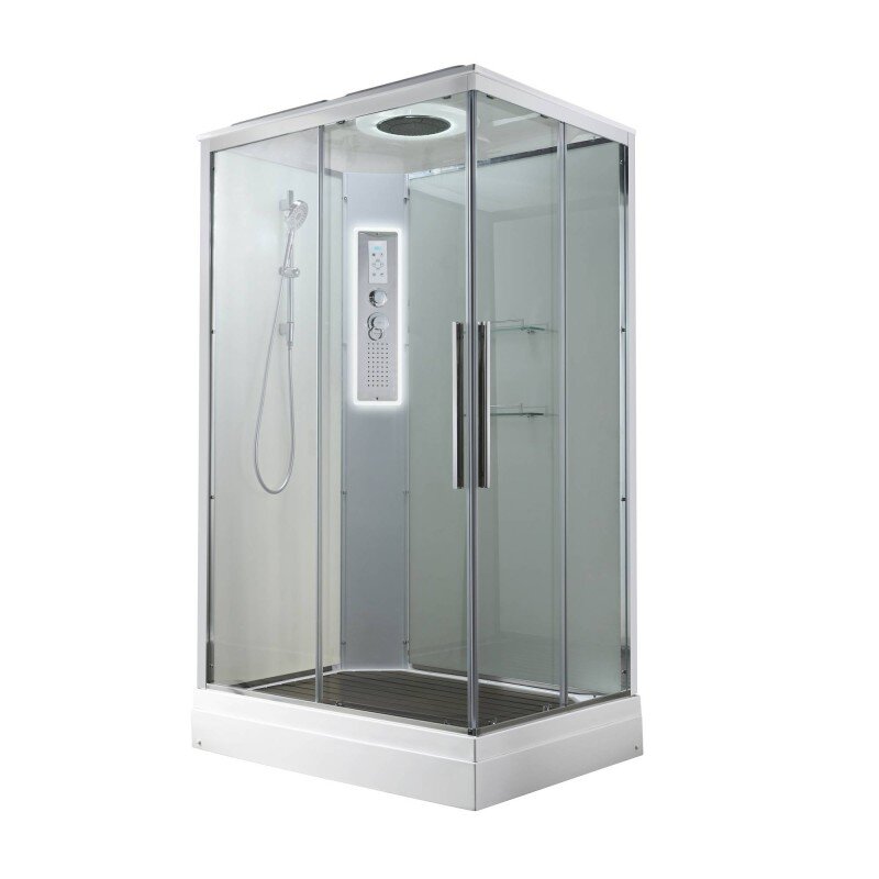 Изображение товара Душевая кабина Avacan K2810LED 78282 100x80 см с крышей и LED подсветкой