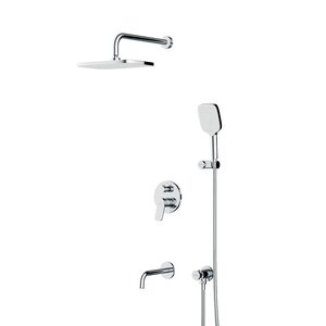 Изображение товара Душевая система Am.Pm X-Joy FB85A3RH40 с хром покрытием и встроенной установкой