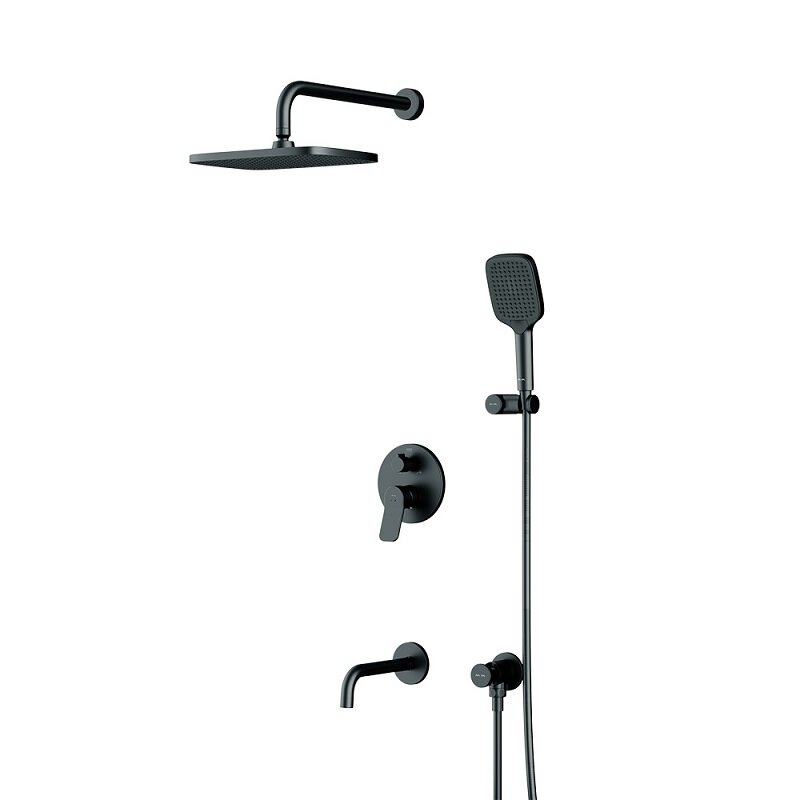Изображение товара Душевая система Am.Pm X-Joy FB85A3RH42 (черный) на 3 потребителя