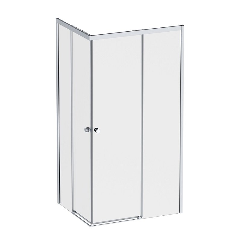 Изображение товара Душевой уголок Am.Pm X-Joy, 100x80 см, профиль хром