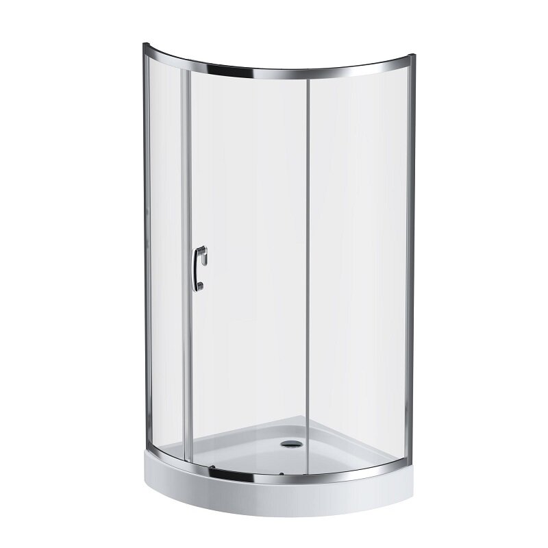 Изображение товара Душевой уголок Am.Pm Like W83UG-315-090MT 90x90 см прозрачное стекло хром профиль