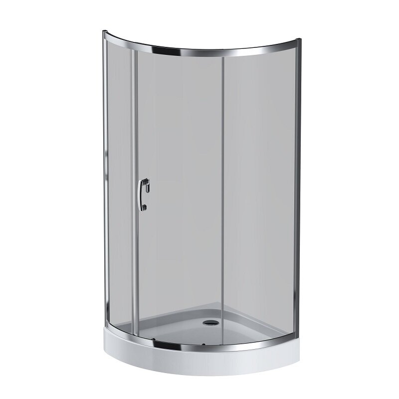 Изображение товара Душевой уголок Am.Pm Like W83UG-315-090CG 90x90 см, тонированное стекло, хром
