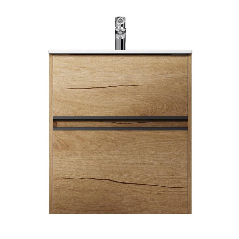 Изображение товара Тумба под раковину Am.Pm Sense 60 см подвесная дерево с 2 ящиками