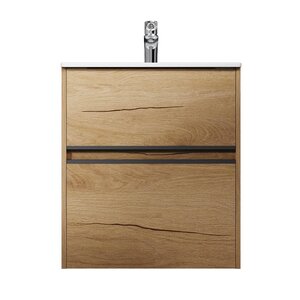 Изображение товара Тумба под раковину Am.Pm Sense M7BFUX0602OF, 60 см, подвесная с 2 ящиками, цвет дерево