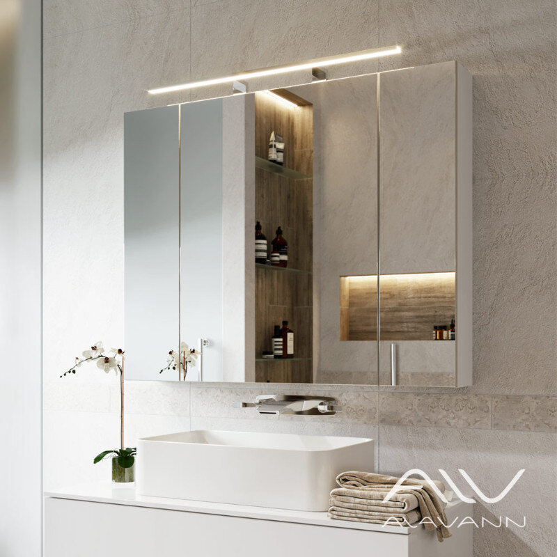 Изображение товара Зеркальный шкаф Alavann Univers ALV0298001 80 см белый