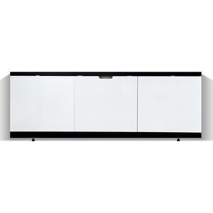 Изображение товара Экран для ванны Alavann Rita Black ALV1199001, 170 см, МДФ, белый (МДЧ-0901-1700-00)