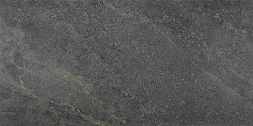 Изображение товара Керамогранит Ktl-Keratile Lithos Anthracite черный 60x120 см