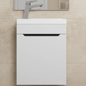 Изображение товара Тумба под раковину Uperwood Tanos TTanos40WG 40 см белая/графит