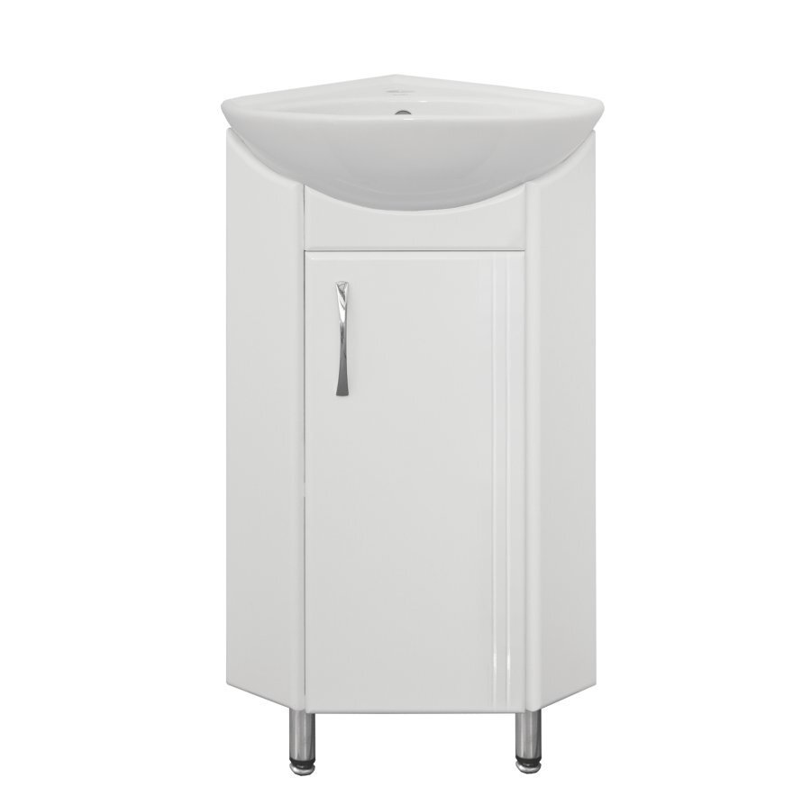 Изображение товара Угловая подвесная тумба для ванной комнаты Style Line Эко Стандарт Веер 30 см