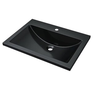 Изображение товара Раковина Uperwood Self 4538341200, 60 см, цвет черный