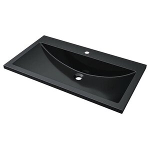 Изображение товара Раковина Uperwood Self 4538341202, 80 см, цвет черный