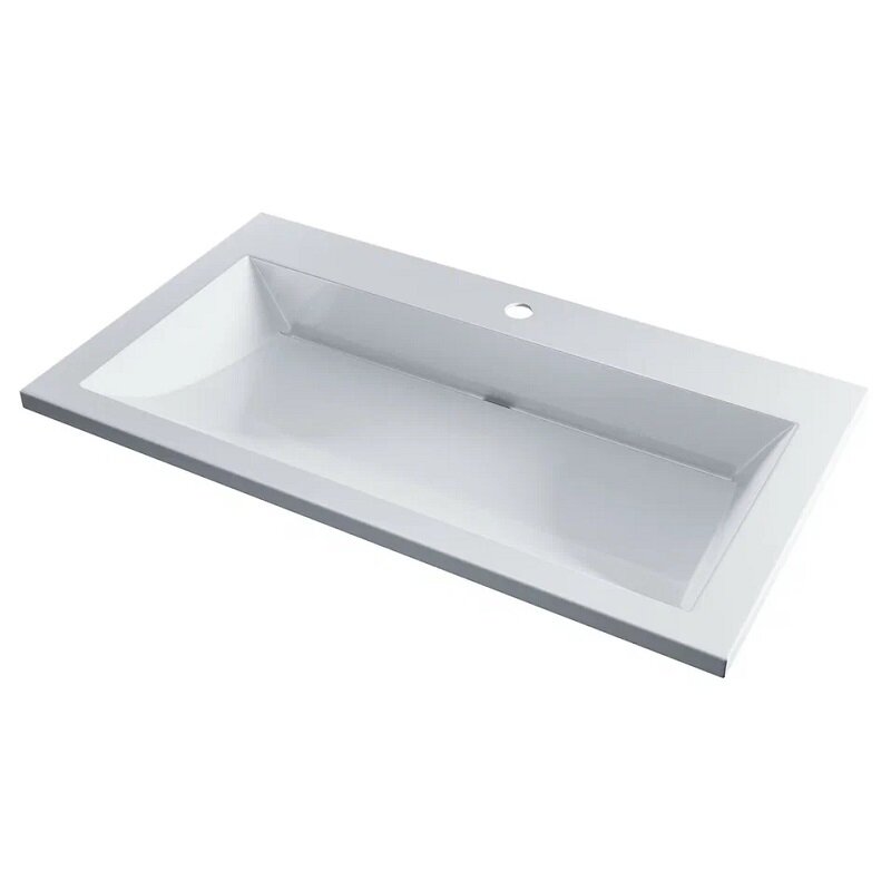 Изображение товара Раковина Uperwood Infinity RInfinity80wg, 80 см, цвет белый
