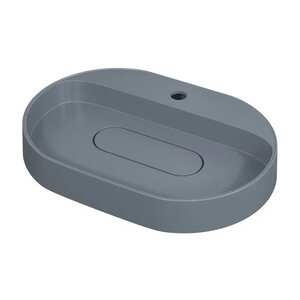 Изображение товара Раковина Uperwood Tanos Quartz 291030522, 55 см, кварцевый композит, цвет серый матовый бетон